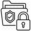 Secure Data  Icon