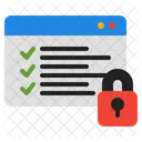Secure data  Icon