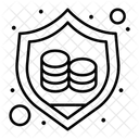 Secure Data Data Protection Data Shield Icon