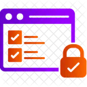 Secure data  Icon