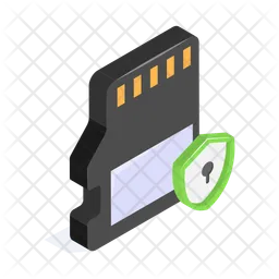 Secure Data Storage  Icon