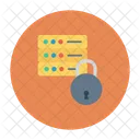 Database Secure Lock Icon