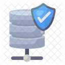 Secure Database Network Database Protected Database Icon