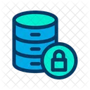 Database Protected Database Secure Database Icon