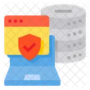 Secure Database Icon