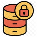 Data Database Lock Icon