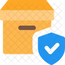 Secure Delivery Delivery Protection Package Shield Icon