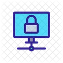 Monitor Lock Screen Icon