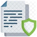Secure Document  Icon