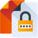 Secure Document Secure File Secure Icon