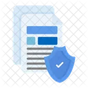 Secure File Document File Icon
