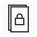 Secure Document Icon