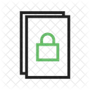Secure Document File Icon