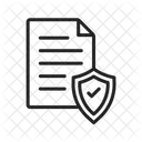 Secure Document Secure File Document Icon