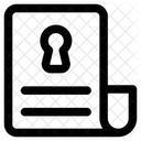Secure Document Archive Icon