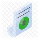 Secure Document Archive Icon
