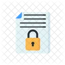 Secure Documents Icon