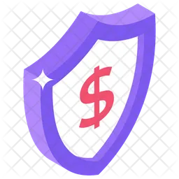 Secure Dollar  Icon