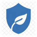 Secure Ecology Ecology Protection Shield Icon