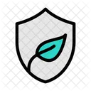 Secure Ecology Ecology Protection Shield Icon