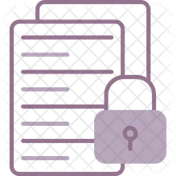 Secure File  Icon