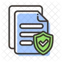 Secure File File Security Document Icon