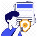 Secure File Secure Document Secure Doc Icon