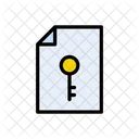 Key File Private Icon