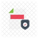 Secure File Document Icon