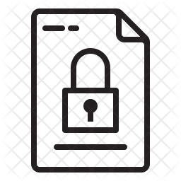 Secure file Icon