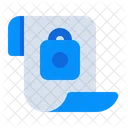 Internet Security Document Icon
