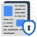 보안 파일 보안 문서 파일 보안 아이콘