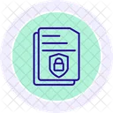 Secure File Archive Icon