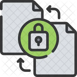 Secure File Sharing  Icon