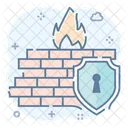 Secure Firewall Secure Defence Gateway Security Icon
