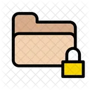 Folder Lock Security Icon