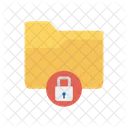 Folder Lock Private Icon