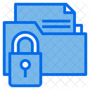 Folder Key Lock Icon
