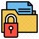 Secure Folder Lock Folder Folder Security Icon