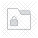Folder Locked Storage Icon