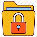 Secure Folder Locked Folder Lock Icon