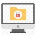 Locked Data Secured Icon