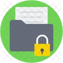 Secure Folder Locked Icon