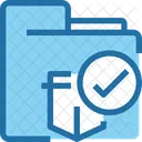 Folder Protection Safety Icon