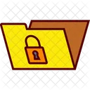 Secure File Locked Icon