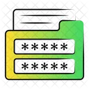 Secure Folder Protection Insurance Icon