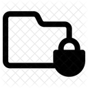 Secure Folder Folder Lock Icon