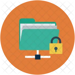Secure folder sharing  Icon