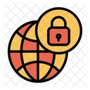 Secure Globe  Icon