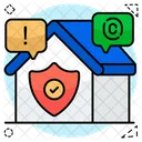 Secure home  Icon